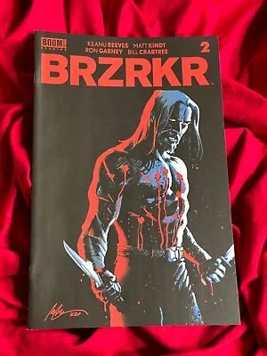 Brzrkr #2~Rafael Albuquerque Variant~Keanu Reeves Garney Kindt Story Art~NM • $0.85