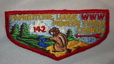 BSA OA Lodge 142 Papakitchie Pioneer Trails Council Patch Boy Scout Order Arrow • $8.99