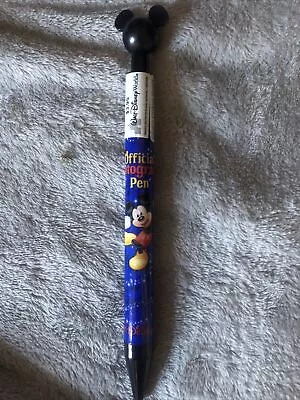 Disney Mickey Mouse Autograph Pen Vintage Used Disney World • $8.99