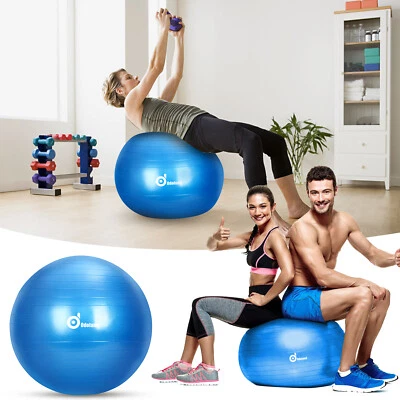 $12.99 • Buy 3-In-1 Exercise Yoga Ball Muscle Massage Trigger Point Foam Roller Kit Fitness