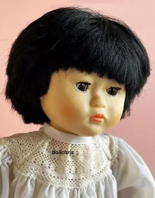 Ling Ling 17  Oriental Doll By Pauline 1983 Vintage Original Outfit Cloth Body • $39.99