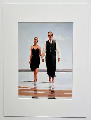 £18 • Buy Jack Vettriano MOUNTED Print -  Tender Hearts  16  X 12  *Rare*