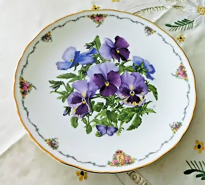 Royal Albert Sara Anne Schofield The Queen Mother's Favourite Flowers - Pansies  • £10