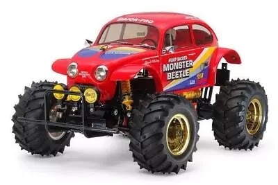 New TAMIYA 1/10 RC No.618 MONSTER BEETLE 2015 Assembly Kit Off-Road 58618 • £156.03