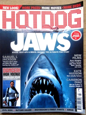 £7.99 • Buy HOTDOG Movie Magazine #38 Jaws Arnold Schwarzenegger Chris Nolan Rare