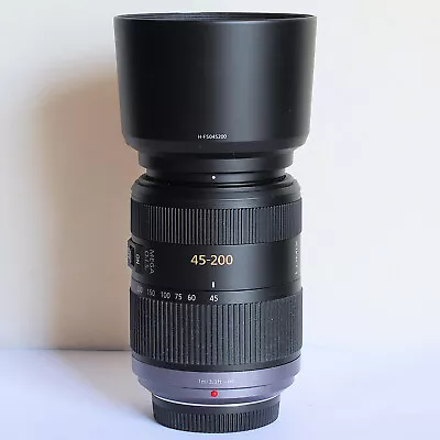 Panasonic Lumix G Vario 45-200mm F/4-5.6 Aspherical Mega O.I.S Lens Micro 4/3 • £109.99