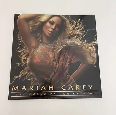 $450 • Buy Mariah Carey The Emancipation Of Mimi Clear Signed Vinyl LP Urban Outfitters UO