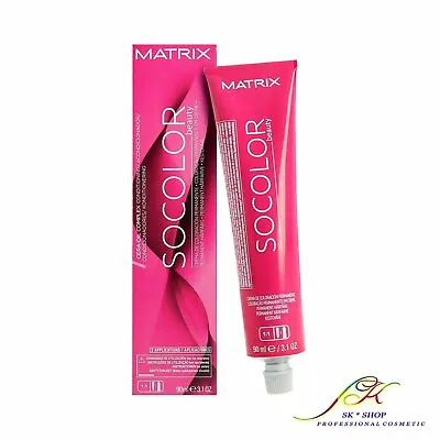 Matrix Socolor Beauty Permanent Cream Hair Color 90ml (Various Shades) + TRACKED • £15