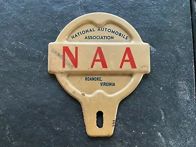 $59.99 • Buy Vintage Naa National Automobile Assoc Car Badge Va + Membership Cards Item #4566