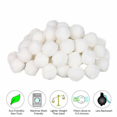 £19.52 • Buy Swimming Pool Filter Balls Polysphere Sand Filters Cartridge Ball Pump 700G DG