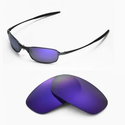 $16.99 • Buy New WL Polarized Purple Replacement Lenses For Oakley Square Wire 2.0 Sunglasses