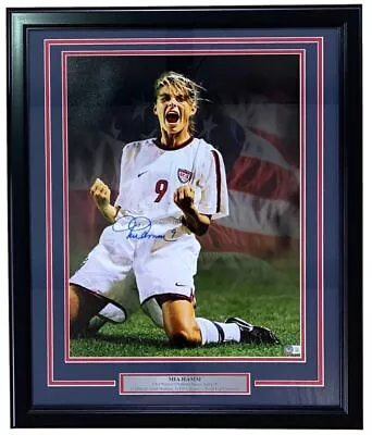 Mia Hamm Signed Framed 16x20 USA Womens Soccer Collage Photo BAS ITP • $219.99