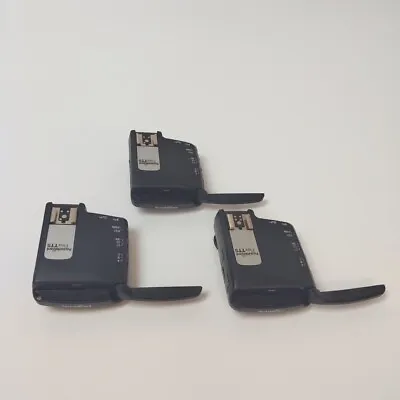  Lot Of 3 Pocket Wizard Flex TT5 Transceivers - 2 Nikon 1 Canon - PARTS • $25