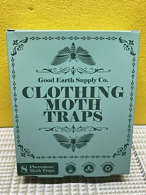 Clothing Moth Traps Eco Friendly With Pheromone Attractants | Pack Of 8 • $8.99