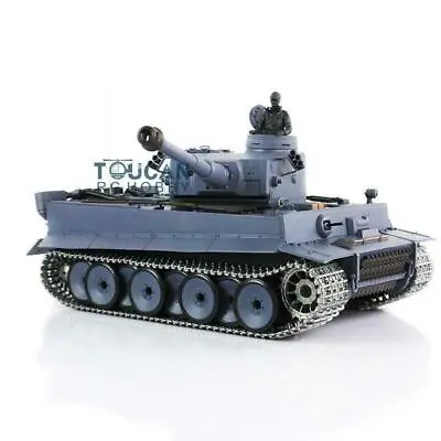US Stock 1/16 7.0 Henglong Upgraded Version German Tiger I RTR RC Tank 3818  • $159.92