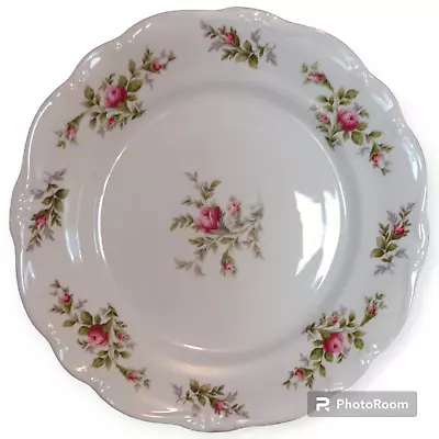 Johann Haviland Bavaria Germany Moss Rose 10  Dinner Plate (12 Avail) • $17.99