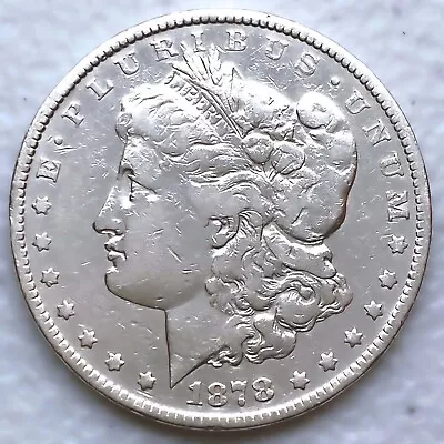 1878-s Better Date Morgan Silver Dollar 90% $1 Coin Us #e185 • $30