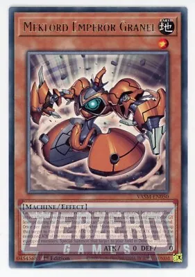 Yugioh VASM-EN050 Meklord Emperor Granel Rare 1st Edition NM/LP • $1.36