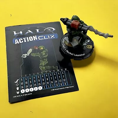 WizKids - Halo ActionClix - #084 Master Chief W Rocket Launcher - Includes Card • £17.34