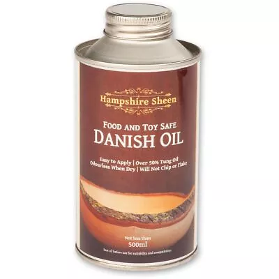 Hampshire Sheen Foodsafe Danish Oil - 500ml • £13.78