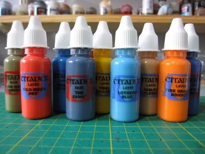 Citadel Paint In Dropper Bottle: Base Contrast Layer Shade • $6.99