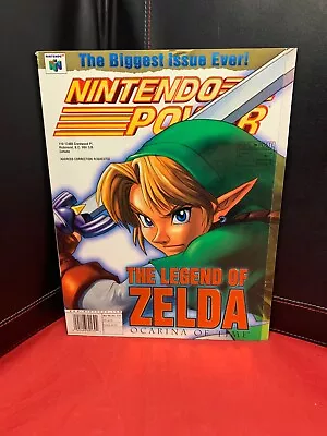 Nintendo Power Magazine Zelda Ocarina Of Time Vol 114 *Poll + 2 Posters Included • $59.99