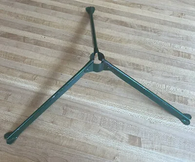 $69.99 • Buy Vintage Aluminum Christmas Tree Tripod Stand 1 1/8” Hole Rare Green Replacement