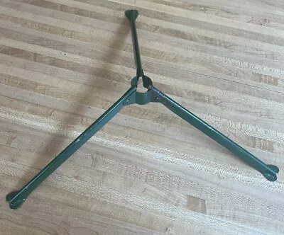 $69.99 • Buy Vintage Aluminum Christmas Tree Tripod Stand 1 1/8” Hole Rare Green Replacement