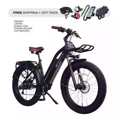 ET.Cycle T720 Step-Thru Fat Trekking E-Bike 70Nm Torque 48V 15Ah 720Wh Battery • $1995