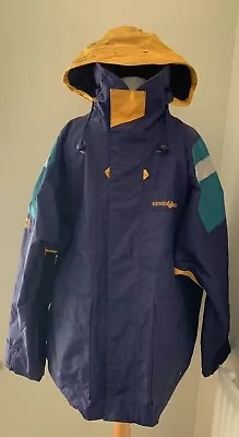 Vintage Henri Lloyd Azores Men’s Waterproof Hooded Sailing Jacket Size XL • £55
