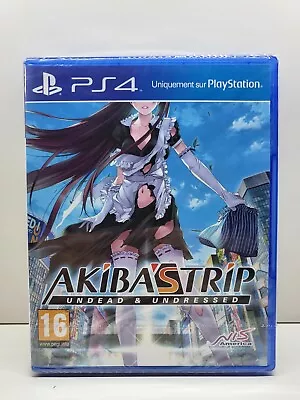 Akiba's Trip Undead And Undressed Sony PLAYSTATION 4 Ps4 New Pal • $78.35