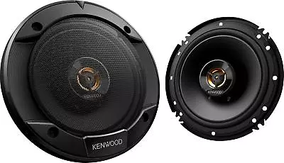 Kenwood - Road Series 6-1/2  2-Way Car Speakers With Cloth Cones (Pair) - Black • $39.99