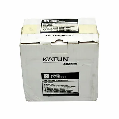 Katun Access GPR-23/C-EXV 21 Black Toner Cartridge For Canon • £20
