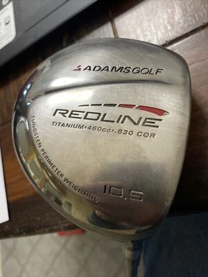 $68.97 • Buy Adams Redline 460cc Hi-COR Ti Driver 10.5* RH 60g Fujikura Regular Graphite ~46 