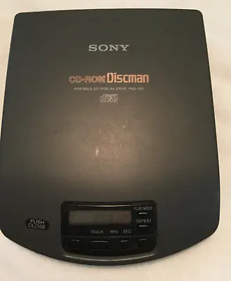 Vintage Sony Discman Portable CD-ROM XA Drive PRD-150 CD Player Tested/Working • $29.99