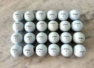 24 Titleist Pro V1 2022-2024 Golf Balls In AAAAA Great Condition • $26.40