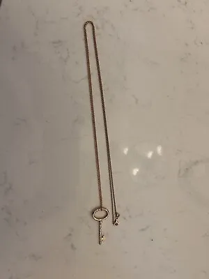 $75 • Buy Pandora Rose Regal Key Necklace 
