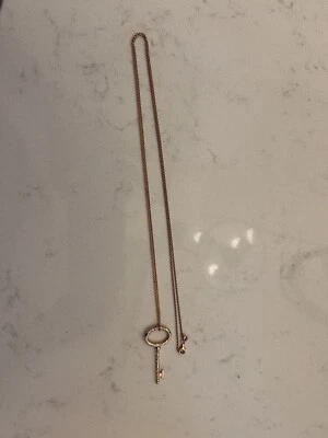 $75 • Buy Pandora Rose Regal Key Necklace 
