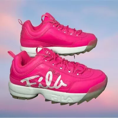 FILA - Disruptor 2 - Neon Pink • $24.99