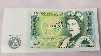 Bank Of ENGLAND £1 (One) British Pound Banknote 1981 Cashier Somerset MInt • £5.95