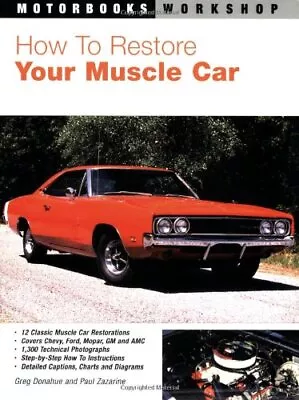How To Restore Your Muscle Car (Motorbooks Workshop) • $5.08