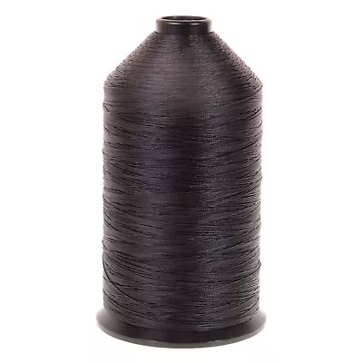 American & Efird Thread Spool 16 Oz T-120 BT-207 Anefil Nylon M Black • $19.99