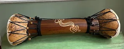 Vintage Toumperleki Goblet Drum Wooden Doumbek Handmade Musical Instrument Percu • $35.82