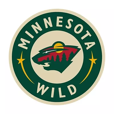 Minnesota Wild Round  Decal  / Sticker • $6.49