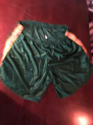 Green Machine Bay Packers Game Used Basketball Shorts  • $50