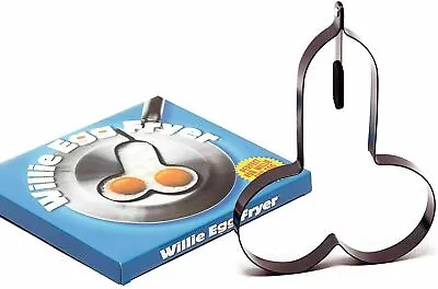 Willie Egg Fryer Novelty Gift Funny Present Penis Shaped Hen Joke Naughty Sexy • £6.99