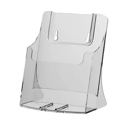 A5 Portrait Leaflet Holders Brochure Dispenser - Exclusive Curved Design • £18.95