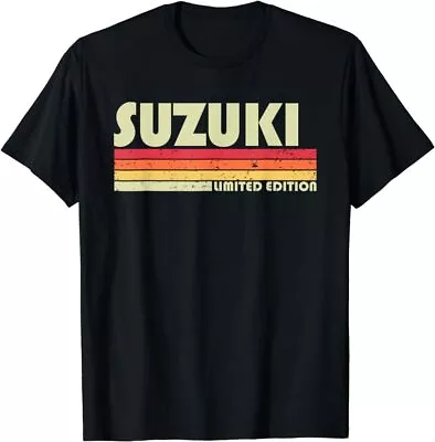 Suzuki Retro Vintage Japanese Name T-Shirt • $14.99