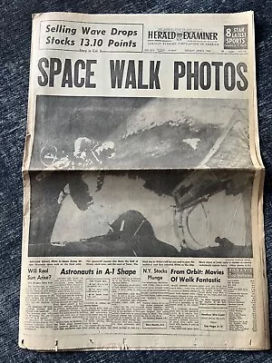 1969 New York Times Moon Landing Complete Newspaper  Men Walk On Moon  Apollo 11 • $1