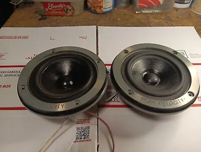 Dahlquist DQM-9 Magnat Midrange Driver 8 Ohms - Tested Very Good Lot Of 2 • $100